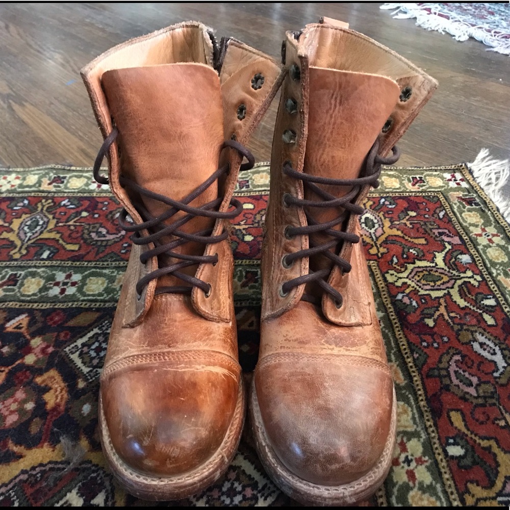 Lace up boots
